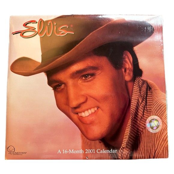 Elvis Presley Calendar Lot of 10 era 2001-2015 Sealed Mead Products - Picture 3 of 16